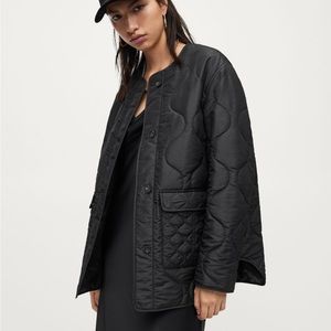 Allsaints Foxi Liner Jacket Black